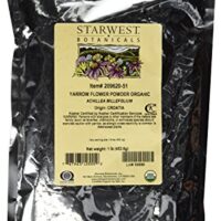 Organic Yarrow Flower Powder 1 Lb